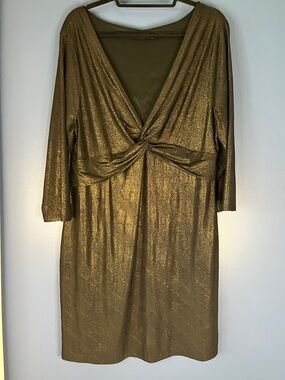 tua-plus brand, 2x dressy sparkle black/gold shimmery dress, great for wedding